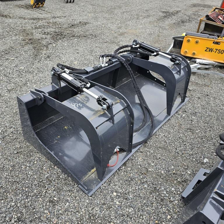 Wolverine HD 2 Cylinder Grapple Bucket