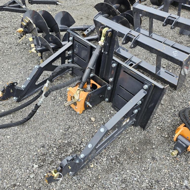 Wolverine Skidsteer mount 3 Pt PTO