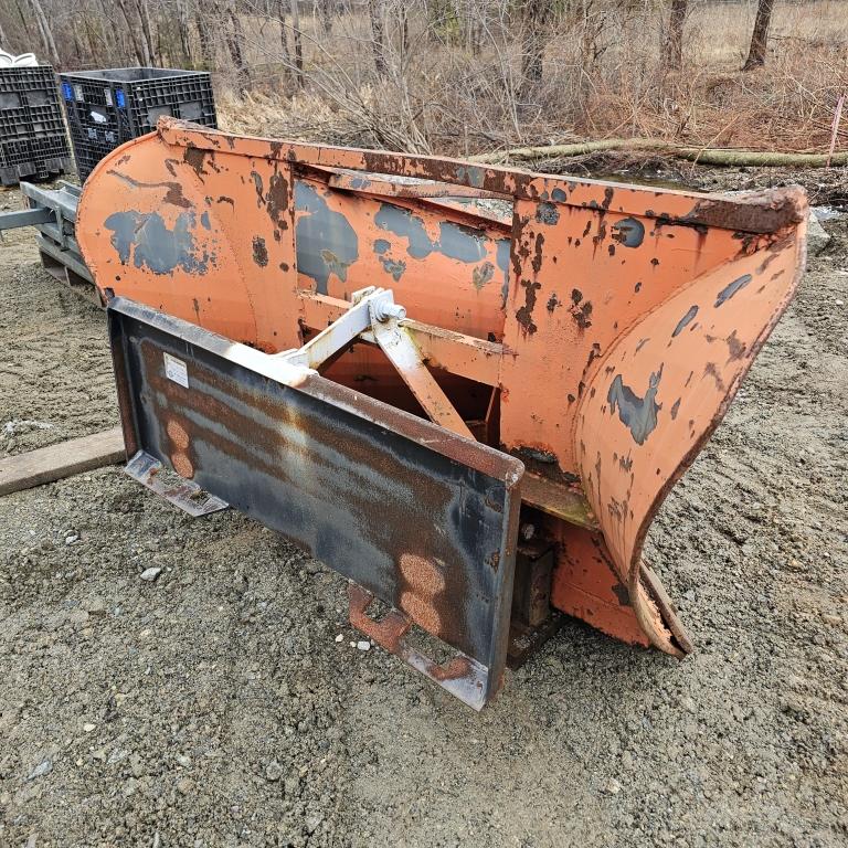 V plow - Skidsteer Mount