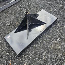 Skidsteer Hitch Mount Plate