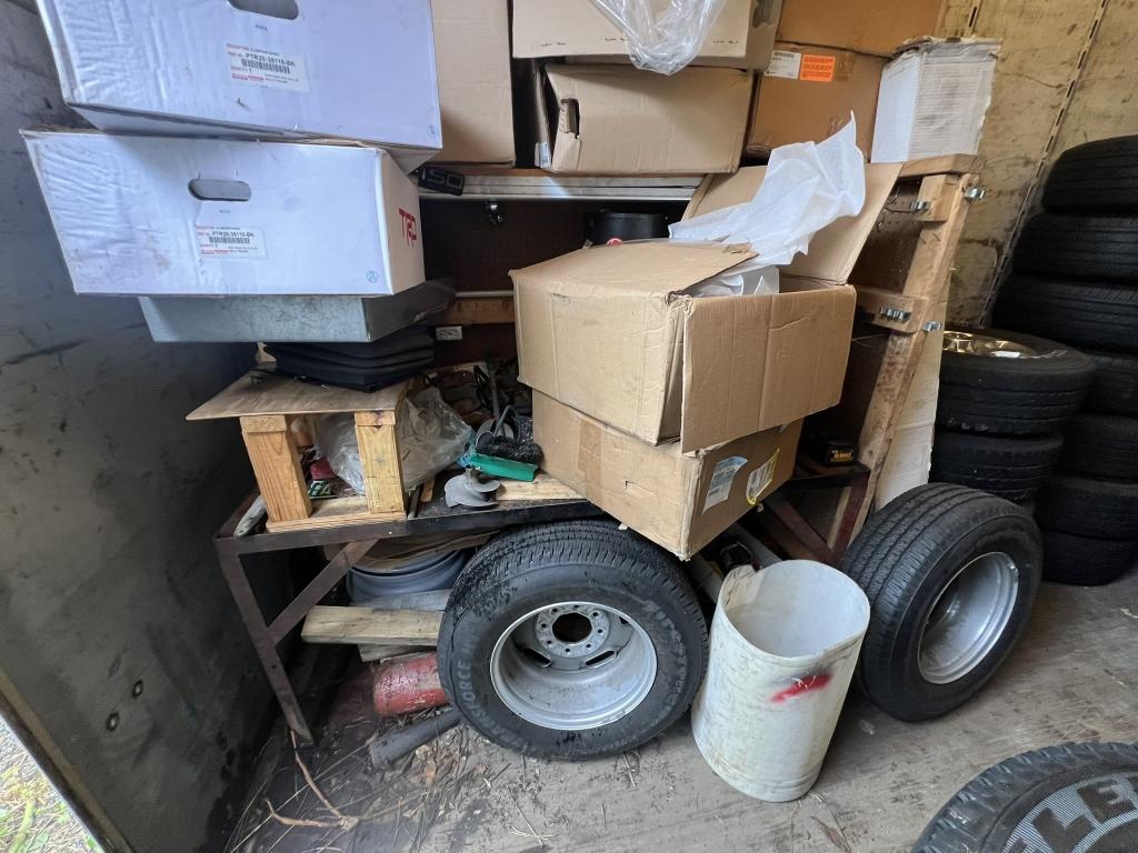 Contents of Trailer Box with trailer