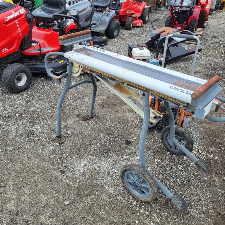 Ridgid miter saw table