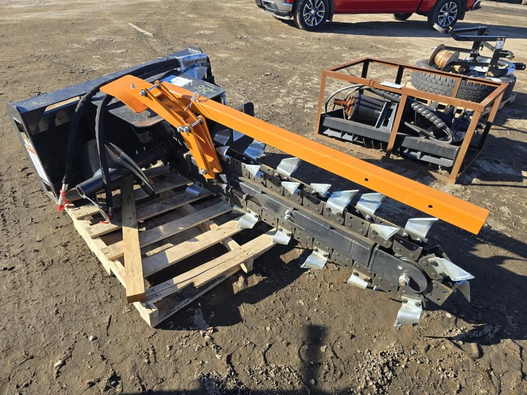 New Wolvering Skidsteer Trencher