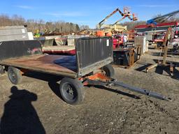 Homemade Hay Trailer