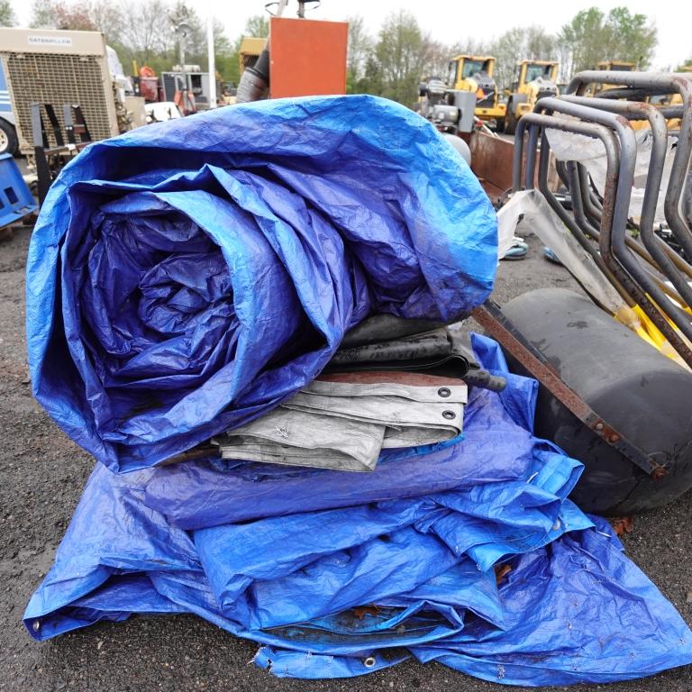 Lot Misc Tarps And Covers