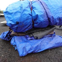 Lot Misc Tarps And Covers