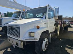 2002 Freightliner Fl70 Rack Body With Crane