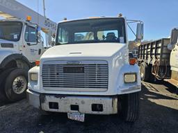 2002 Freightliner Fl70 Rack Body With Crane
