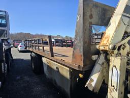 2002 Freightliner Fl70 Rack Body With Crane