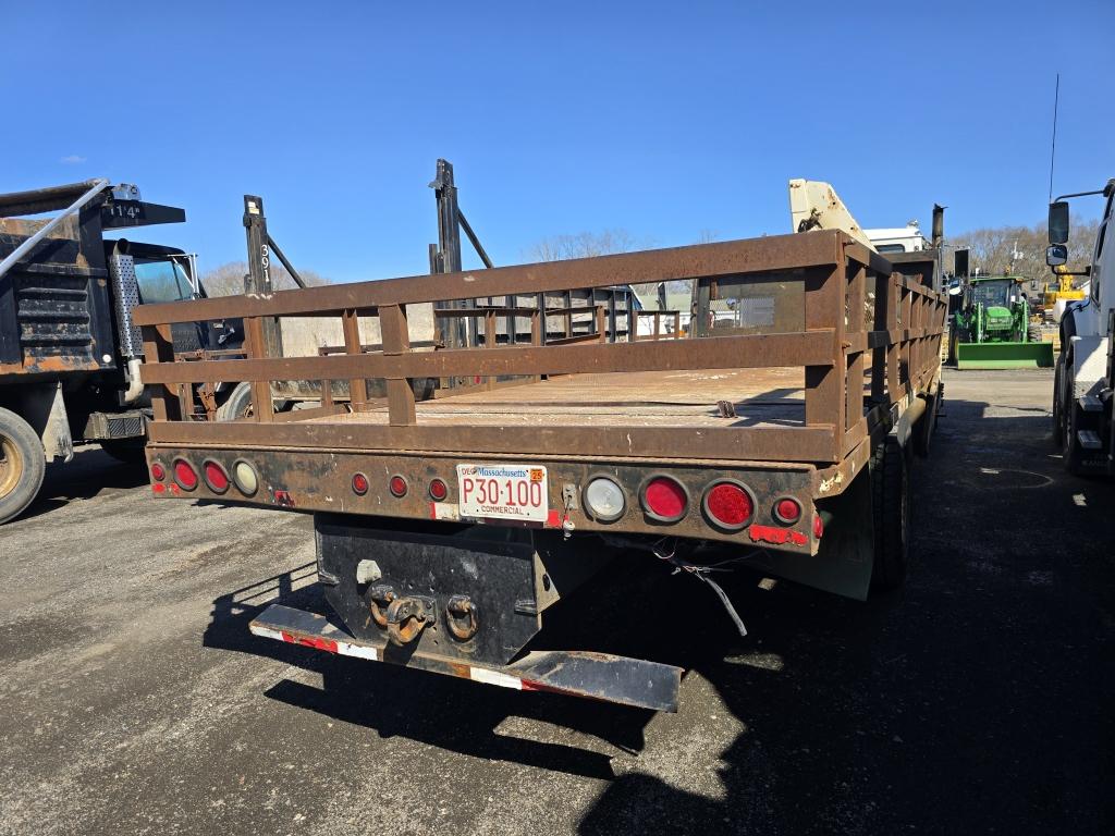 2002 Freightliner Fl70 Rack Body With Crane