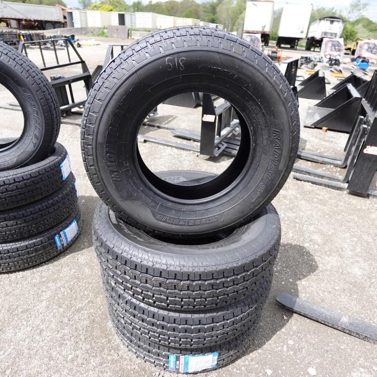 Lot of (4) Montreal MT-100 Tires
