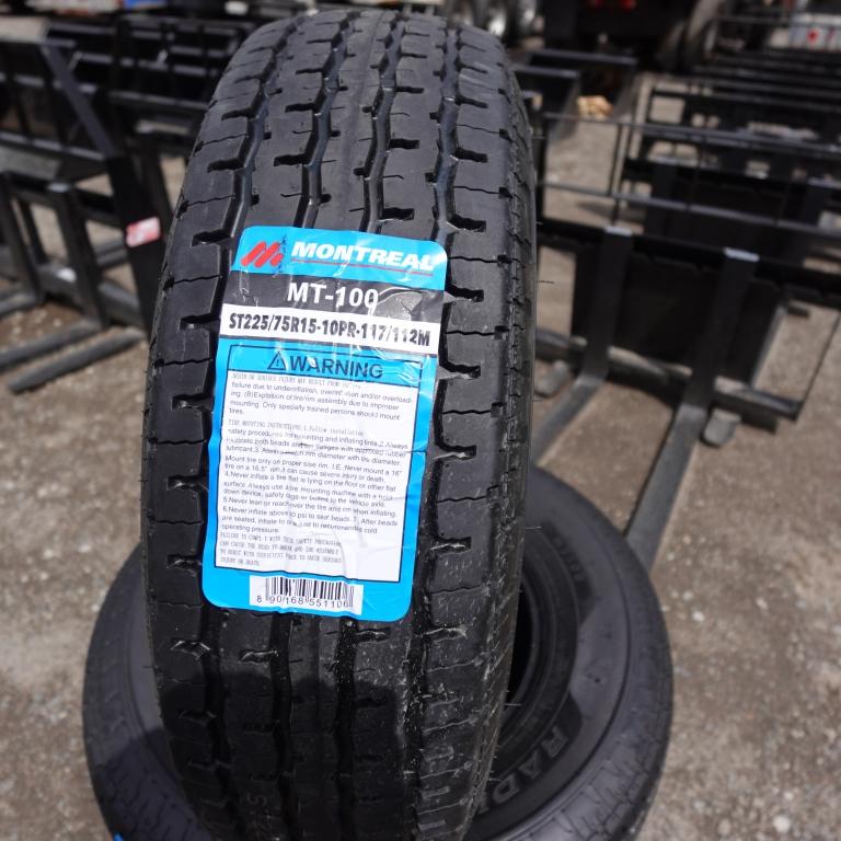 Lot of (4) Montreal MT-100 Tires