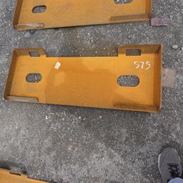 Skid Steer Bucket Edge Plate