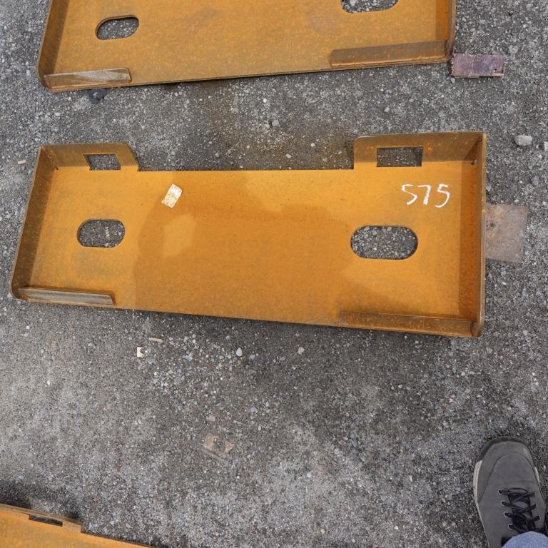 Skid Steer Bucket Edge Plate