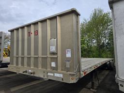 2012 Manac 48ft Flat Deck Trailer