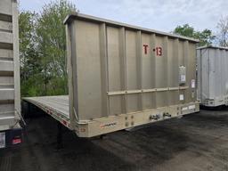 2012 Manac 48ft Flat Deck Trailer