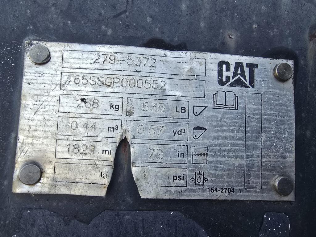 Cat 72in Skidsteer Gp Bucket