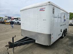 2016 american hauler tandem axle enclosed trailer