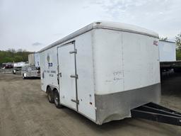 2016 american hauler tandem axle enclosed trailer