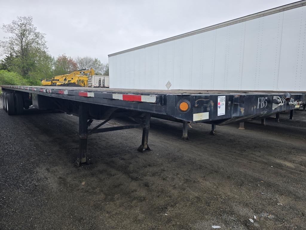 2005 Great Dane Tri-axle Flat Deck Trailer