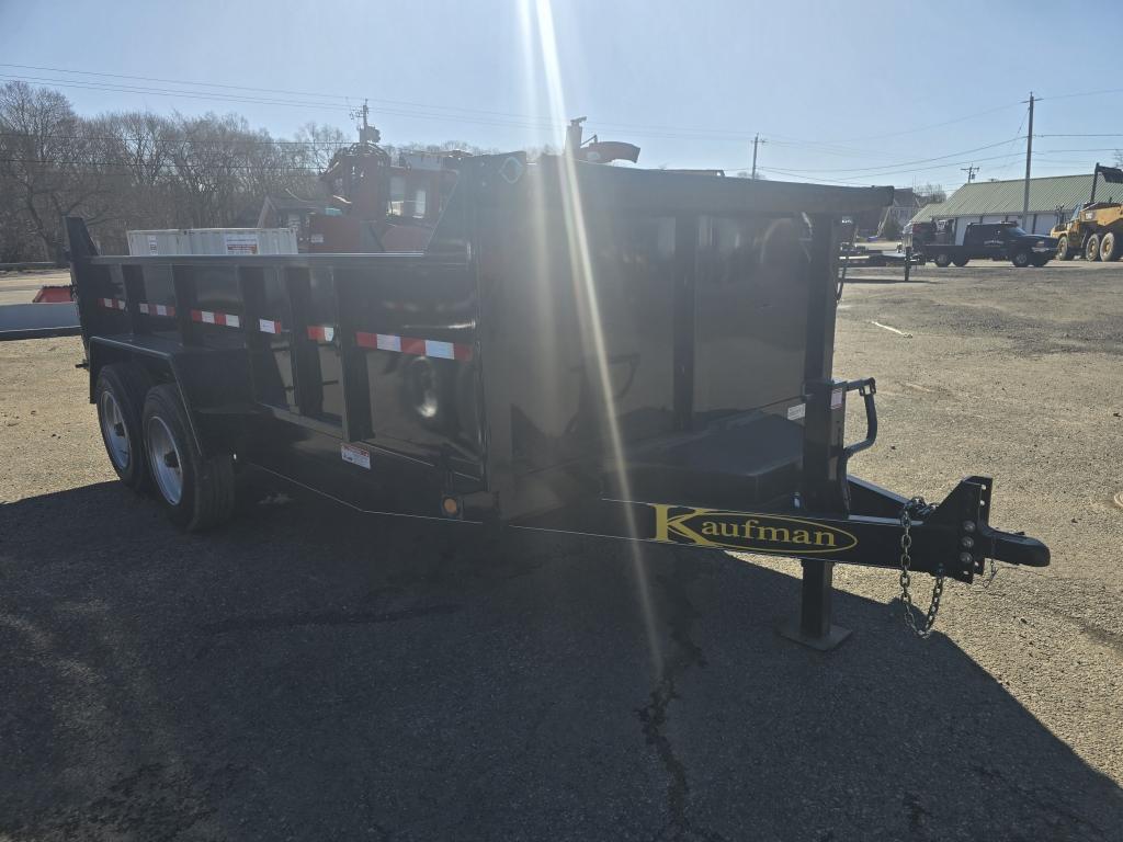 New 2025 Kaufman 14' Tandem Axle Dump Trailer