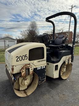Ingersoll Rand Dd-24 Double Drum Roller