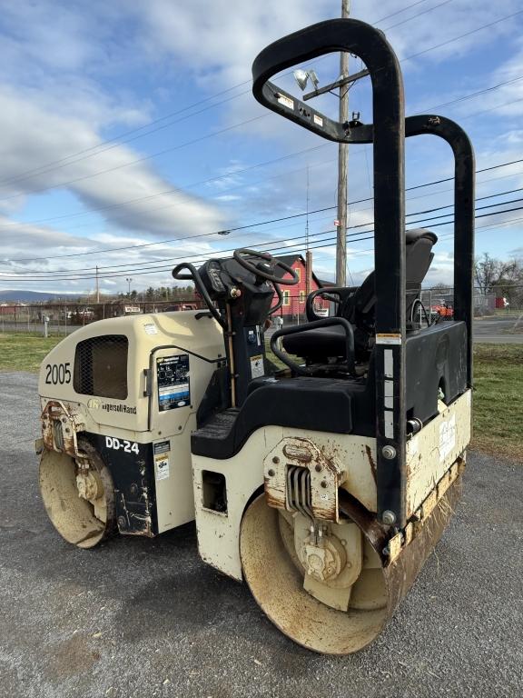 Ingersoll Rand Dd-24 Double Drum Roller