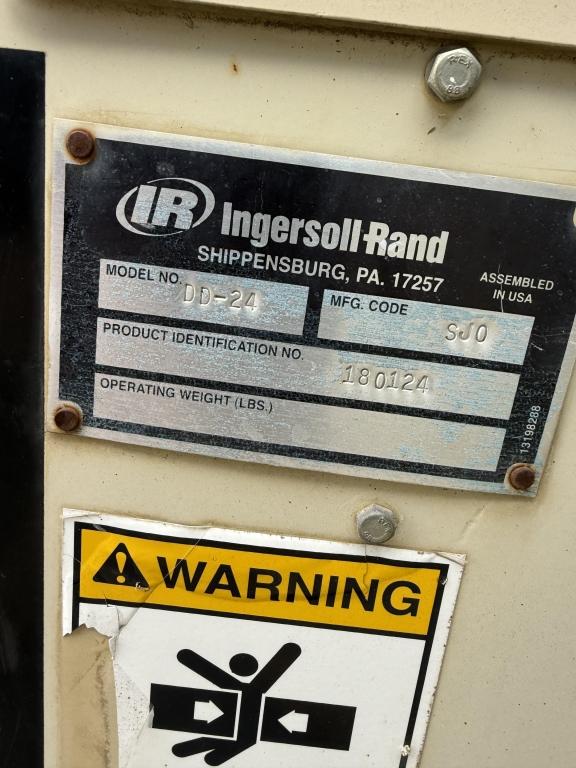 Ingersoll Rand Dd-24 Double Drum Roller