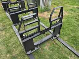 New Agrotk 4ft Skidsteer Forks