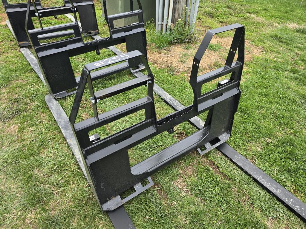 New Agrotk 4ft Skidsteer Forks