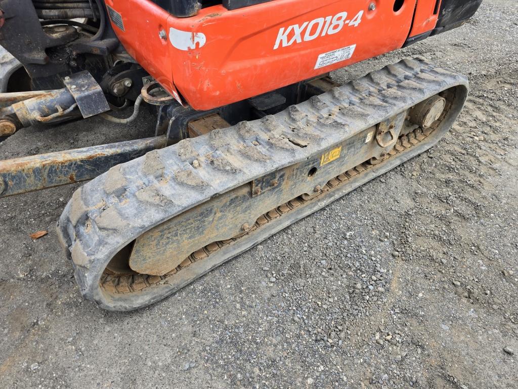 2017 Kubota Kx018-4 Excavator