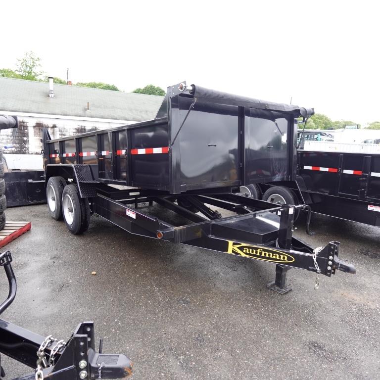 2025 Kaufman 14' Tandem Axle Dump Trailer