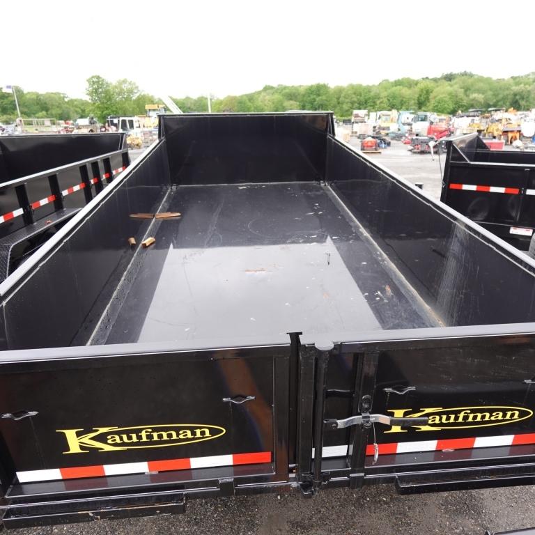 2025 Kaufman 14' Tandem Axle Dump Trailer