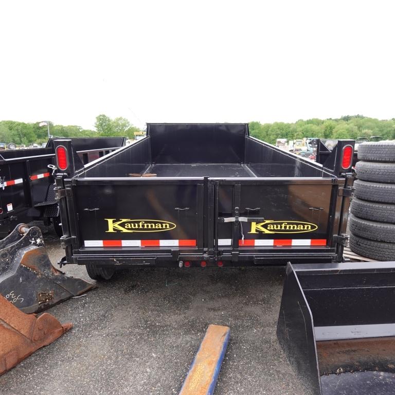 2025 Kaufman 14' Tandem Axle Dump Trailer
