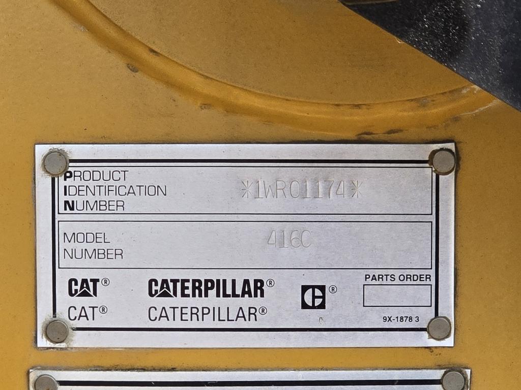 1997 Cat 416c Backhoe
