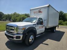 2016 Ford F550 Box Truck