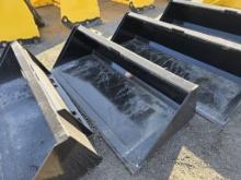 New Swict 72in Skidsteer Bucket