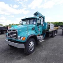 2007 Mack Cv Granite Tractor With Crane