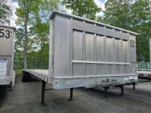 2013 Manac 53ft Flat Deck Trailer