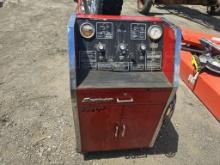 Snap on air conditioning recycler