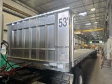 2013 Manac 53ft Flat Deck Trailer