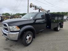 2015 Dodge Ram 550 Service Truck W/ Crane