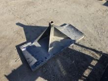 New Kivel Skidsteer Hitch Plate