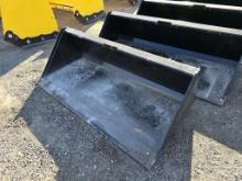 New Swict 66in Skidsteer Bucket