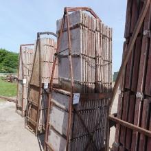 Concrete Forms W/crate Approx (37)pcs 4ft X 2ft