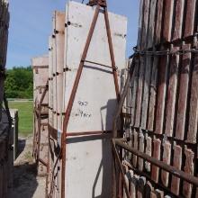 Concrete Forms W/crate Approx (19)pcs 8ft X 2ft