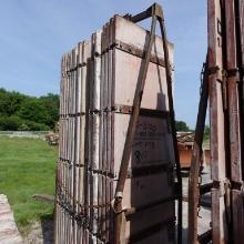 Concrete Forms W/crate Approx (19)pcs 8ft X 2ft