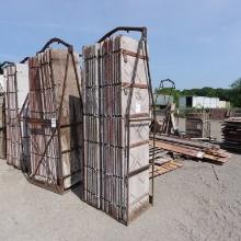 Concrete Forms W/crate Approx (17)pcs 8ft X 2ft