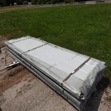 New Lot 10ft Gal Corrugated Steel Panels