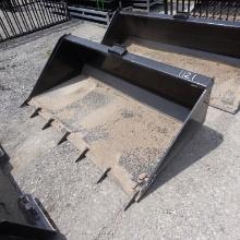 New Kit Container 66in Skid Steer Digging Bucket